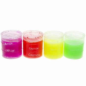 Petit Slime Color&eacute; en Pr&eacute;sentoir (24 pcs)