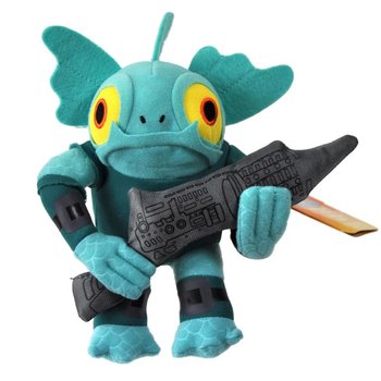 Peluches Skylanders avec son en pr&eacute;sentoir (12 pcs)