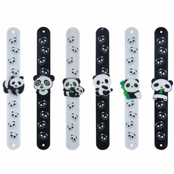 BRACELETS CLAQUANTS PANDA / CLIC (24 pcs)