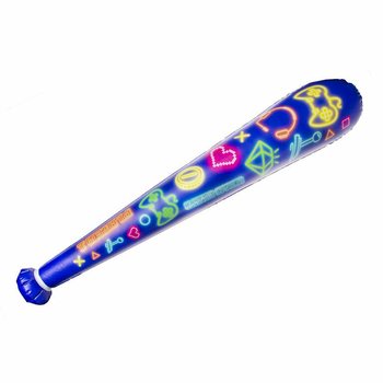 GRANDE MASSUE GONFLABLE GAMER - 85CM - COULEURS MIXTES (12 pcs)