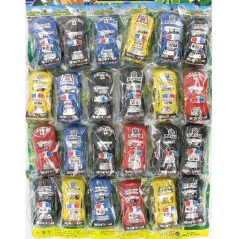 VOITURE DE POLICE SUR CARTE (24 pcs)