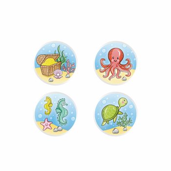MIX SEA LIFE / ANIMAUX DE LA MER - BALLES REBONDISSANTES Ø3.3 cm (100 pcs)
