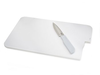 JOSEPH JOSEPH - PLANCHE &Agrave; D&Eacute;COUPER SLICE & STORE AVEC COUTEAU INT&Eacute;GR&Eacute; (1 pc.)
