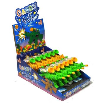 Pistolet Cr&eacute;celle avec Bonbons (12 pcs)