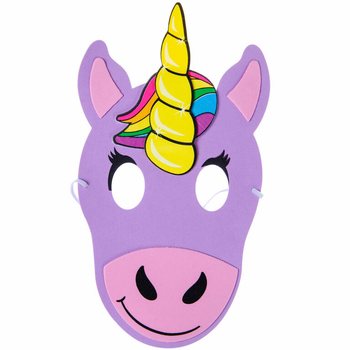 Masques de Licorne en Mousse (24 pcs)
