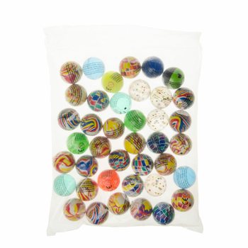 MIX Balles Rebondissantes &Oslash; 4,5 cm (40 pcs)