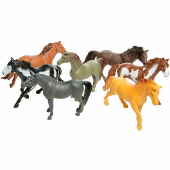 Assortiment de Chevaux en Pr&eacute;sentoir (12 pcs)