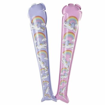 Massue Licorne Auto-Gonflable - 49x13cm - Présentoir (48 pcs)