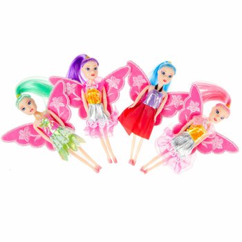 Poup&eacute;e Elfe avec Ailes (12 pcs)