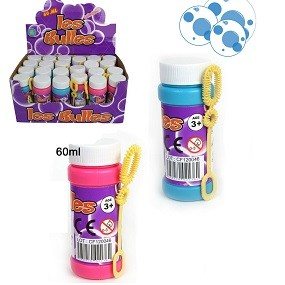 BULLES DE SAVON, 60ML en PRÉSENTOIR (24 pcs)