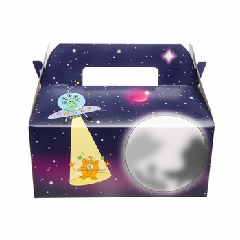 Bo&icirc;tes Menu Enfant Espace / Space - 22,5 x 12 x 9,5 cm (24 pcs)