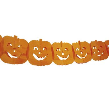 GUIRLANDE DE CITROUILLES - 4 MÈTRES (6 pcs)