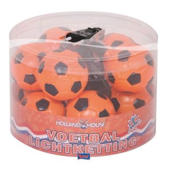 Guirlande Lumineuse Football Orange - 10 Lampes (6 pcs)