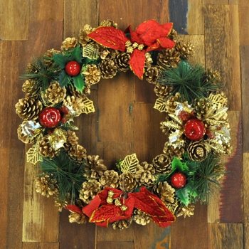 Couronne de Noël de Luxe