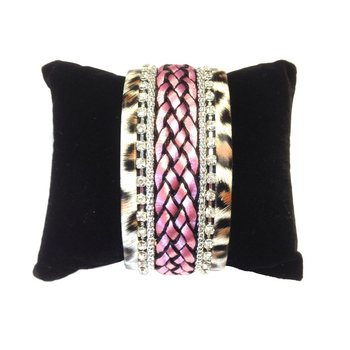 Bracelet Ibiza Large Tigre Rose (1 pc)