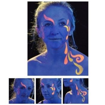 SNAZAROO - Maquillage de F&ecirc;te UV Sp&eacute;cial (6 pcs)