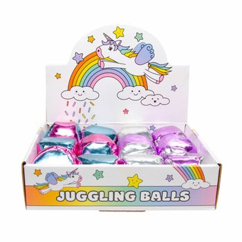 Balles de Jonglage Licorne en Pr&eacute;sentoir (12 pcs)