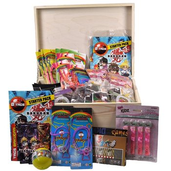 GRATUIT - COFFRE AUX TRÉSORS AVEC 150 JOUETS MIXTES (150 pcs + Coffre Gratuit)