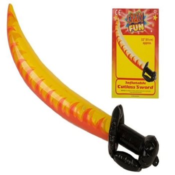 Épée de pirate gonflable (12 pcs)