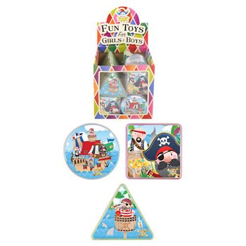 JEUX DE PATIENCE – MODÈLE : PIRATES EN PRÉSENTOIR (96 pcs)
