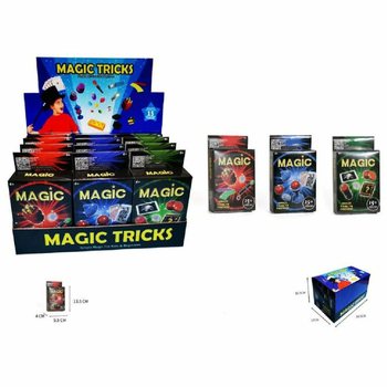 MIX DE TOURS DE MAGIE EN PR&Eacute;SENTOIR (12 pcs)
