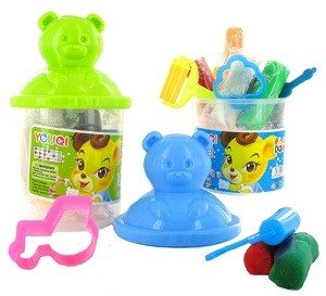 Kit de Pâte à Modeler - Modèle Ours (12 pcs)