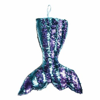 Coussin Queue de Sir&egrave;ne en Peluche XL - 45 cm - Couleurs Mix (4 pi&egrave;ces)