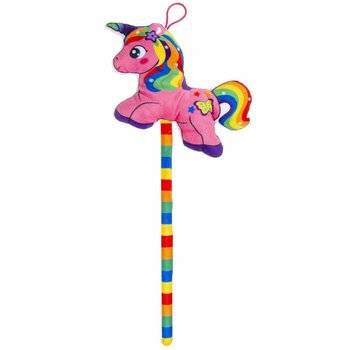 Licorne en Peluche sur Bâton - Couleurs Mixtes (12 pcs)