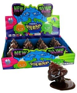 SLIME CACA (12 pièces)