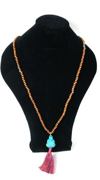 Collier Look Ibiza Brun Bouddha (1 pc.)