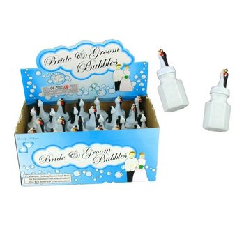 BULLES DE SAVON DE MARIAGE - COUPLE DE MARIÉS (24 pcs.)