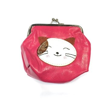 Porte-monnaie (enfant) chat couleurs assorties (6 pcs)