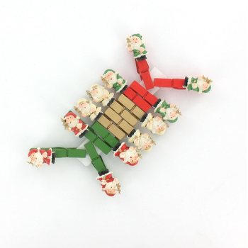 12 PINCES À LINGE PÈRE NOËL (12 pcs.)