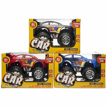 Monster Truck en Boîte Présentoir (lot de 6)