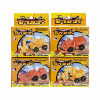 Briques de Construction Bricks - Mix Véhicules de Chantier (12 pcs)