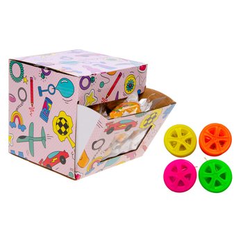 Yoyos Fluo N&eacute;on - Yo-Yo - en Pr&eacute;sentoir (36 pcs)
