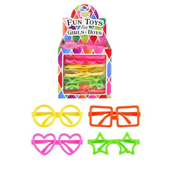 Lunettes de Fête Fun pour Enfants en Présentoir (26 pcs)