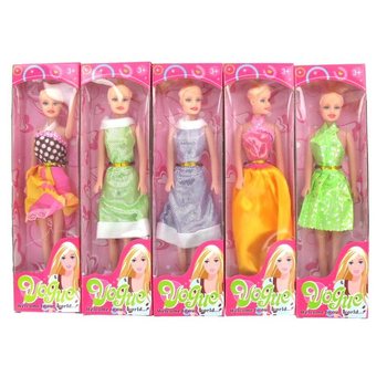 POUPÉE BEAUTY GIRL - MODÈLE 2 (6 pcs)