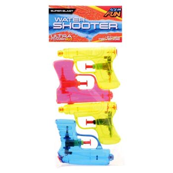 Set de Pistolets &agrave; Eau Aqua Fun - 4 Pi&egrave;ces, 11 cm