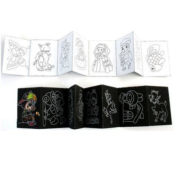 Livre de Coloriage Magique à Gratter (47 pcs)