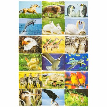 MIX Petits Puzzles Animaux (72 pcs)