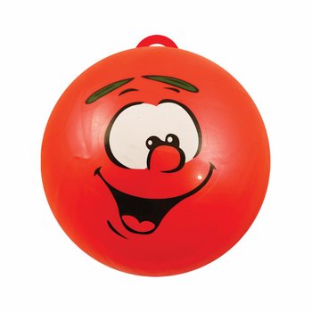 Balle Smiley Face &Oslash; 23 cm avec crochet (12 pcs)