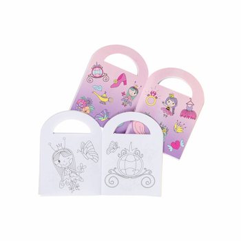 Cahiers de Coloriage Princesse avec Autocollants (48 pcs)