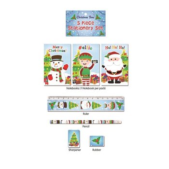 SET D'ÉCRITURE DE NOËL 5 PIÈCES (24 pces)