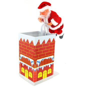 P&Egrave;RE NO&Euml;L GRIMPE DANS LA CHEMIN&Eacute;E (2 pcs.)