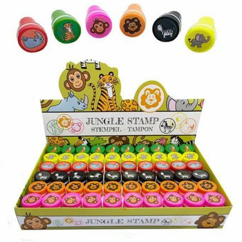 Tampons Animaux de la Jungle en Présentoir (60 pièces)