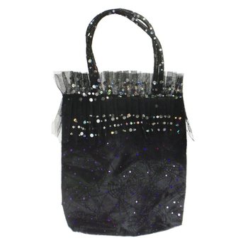 SAC À MAIN JOUET AVEC PAILLETTES ET IMPRIMÉ TOILE D'ARAIGNÉE (6 pcs)