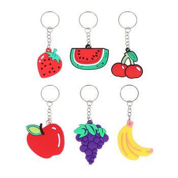PORTE-CLÉS FRUITS MIXTE (60 pcs)