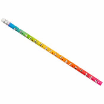 Crayon Smiley avec Gomme (12 pcs)
