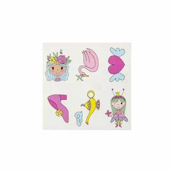 Tatouages Fun - Princesses (96 pi&egrave;ces)